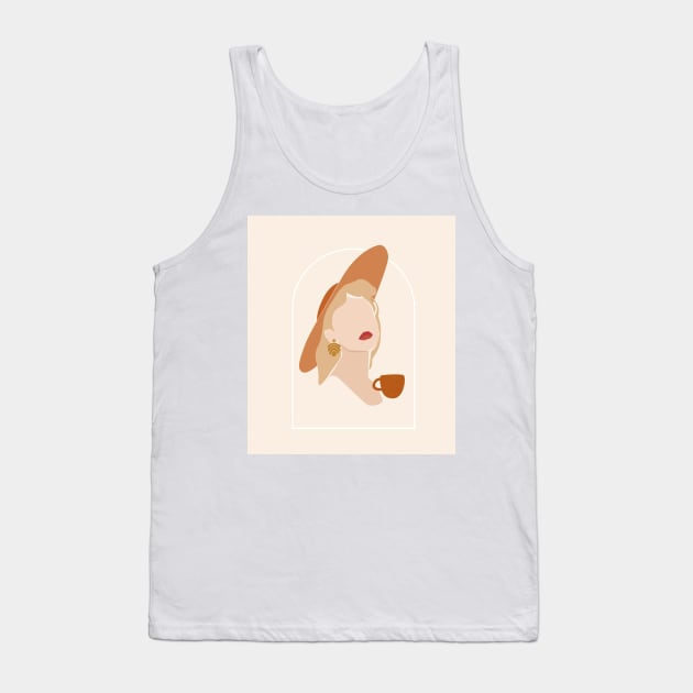 Decorative Modern Illustrations Tank Top by NJORDUR